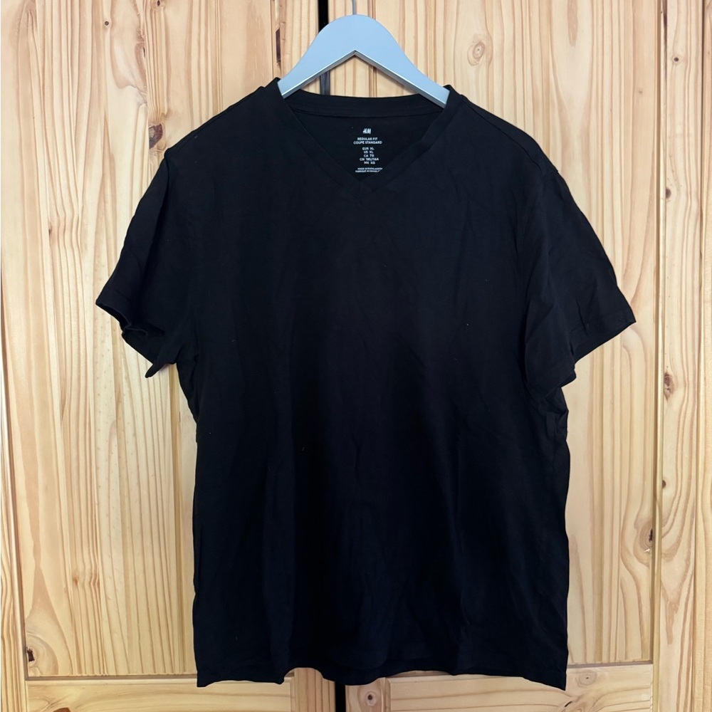 H&M Black Short Sleeve Tee